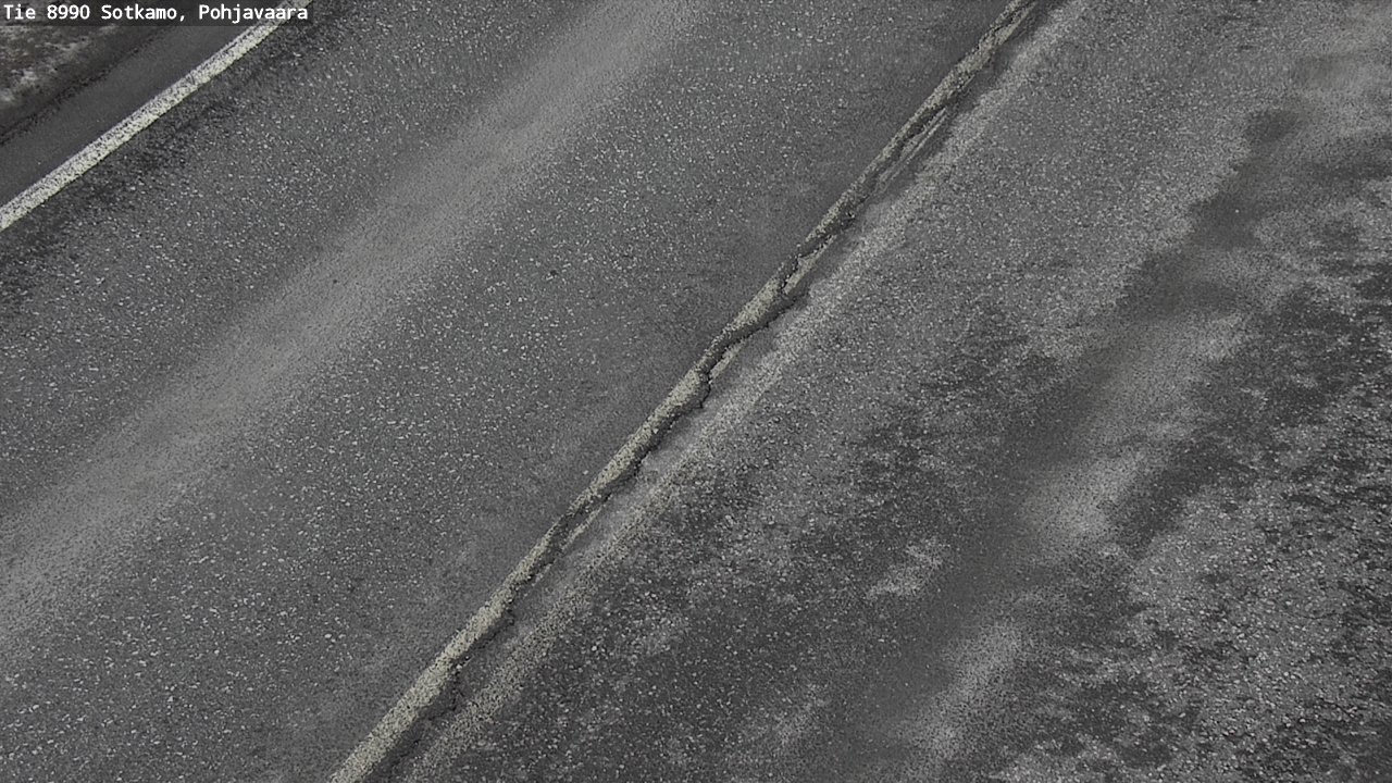 Weather Camera Image Road 8990 Sotkamo, Pohjavaara, Sotkamo, Kainuu