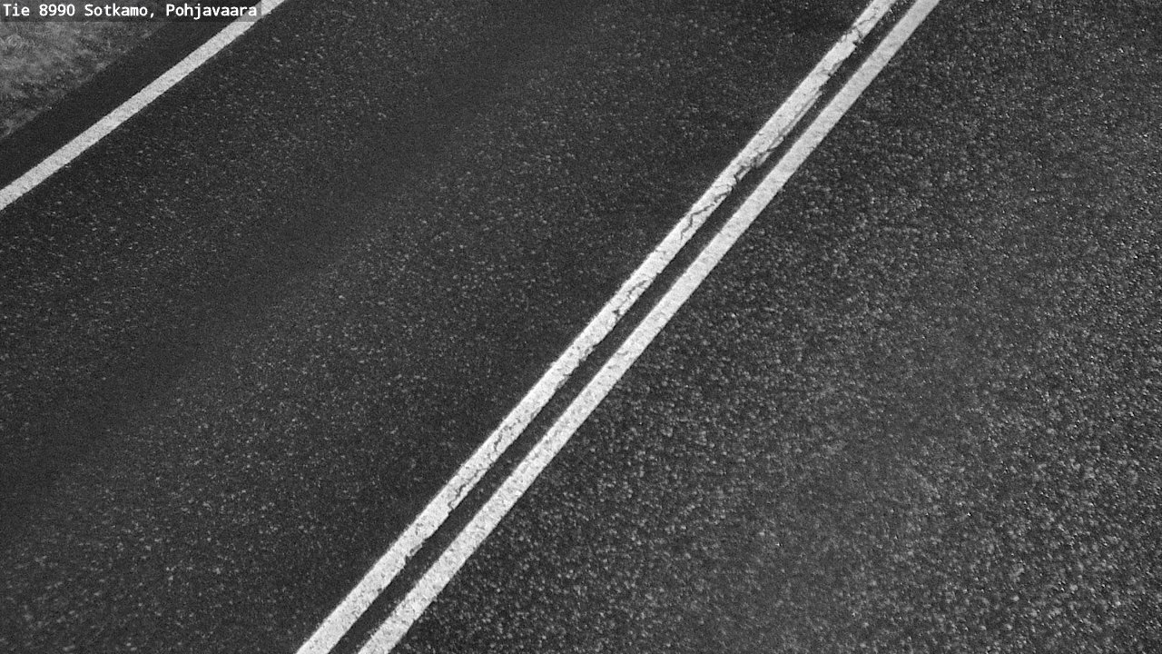 Weather Camera Image Väg 8990 Sotkamo, Pohjavaara, Sotkamo, Kainuu