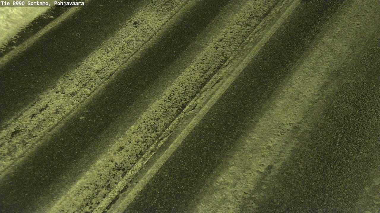 Weather Camera Image Road 8990 Sotkamo, Pohjavaara, Sotkamo, Kainuu