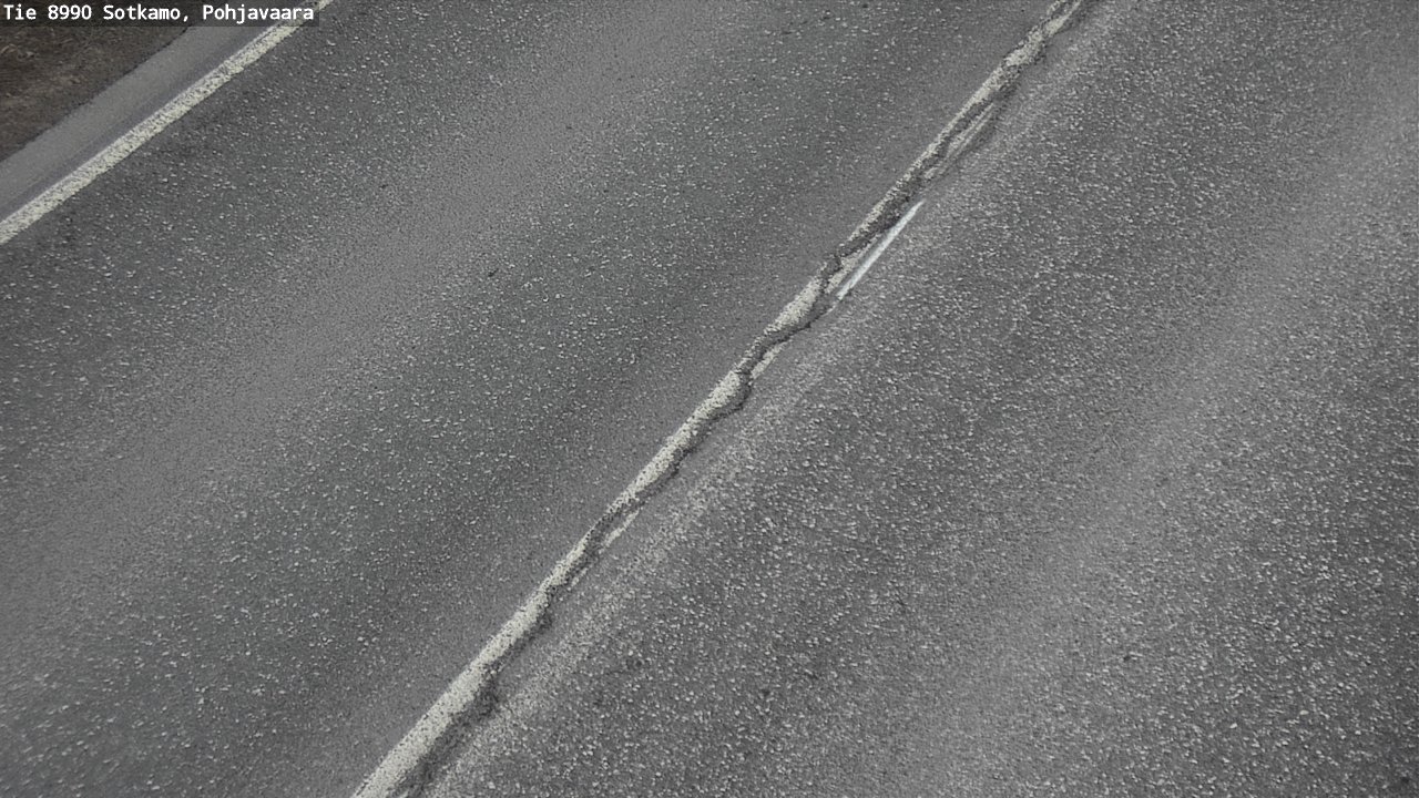 Weather Camera Image Road 8990 Sotkamo, Pohjavaara, Sotkamo, Kainuu