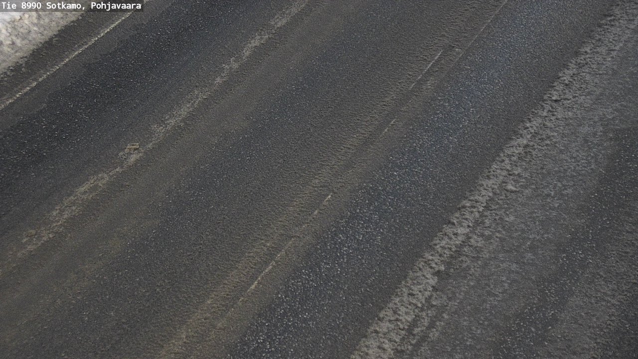 Weather Camera Image Road 8990 Sotkamo, Pohjavaara, Sotkamo, Kainuu