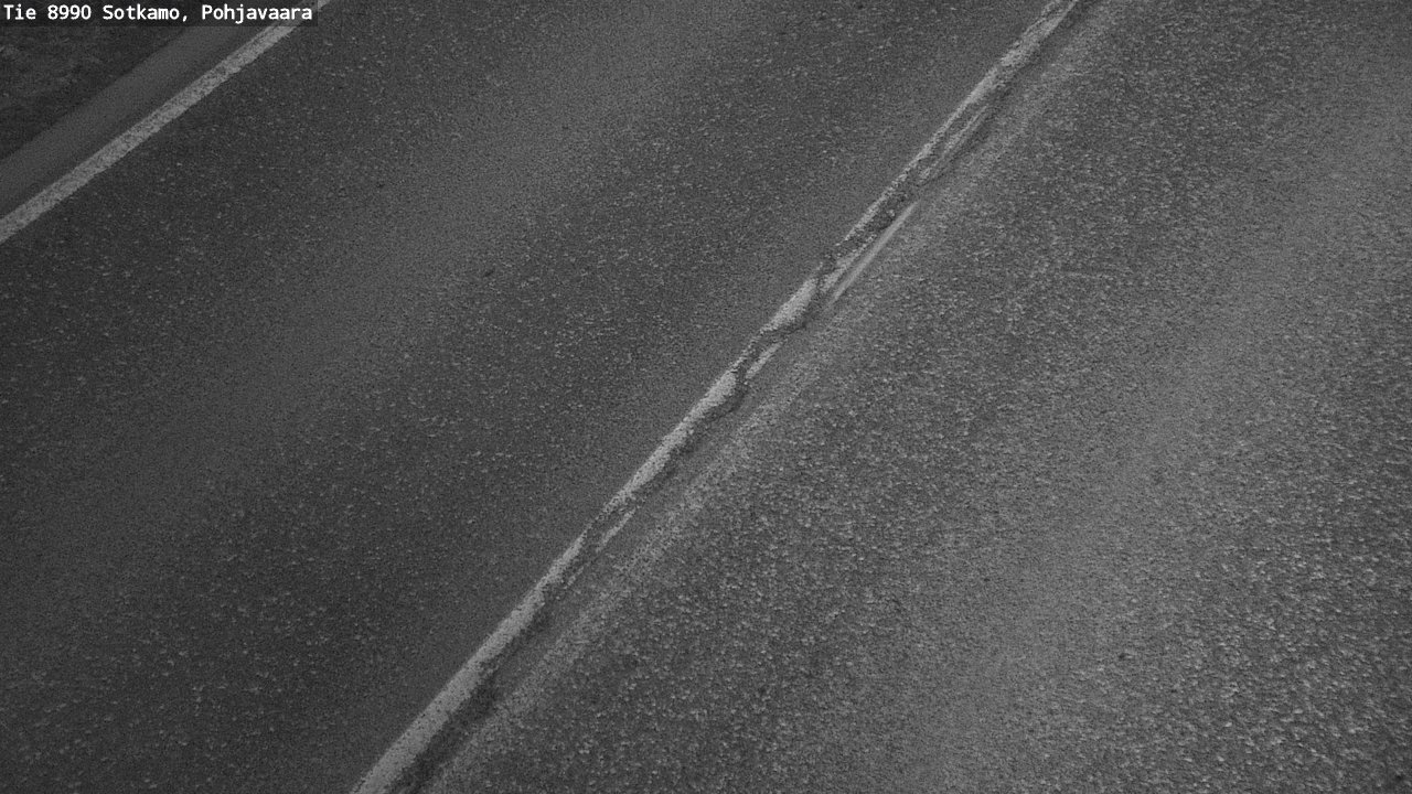 Weather Camera Image Road 8990 Sotkamo, Pohjavaara, Sotkamo, Kainuu