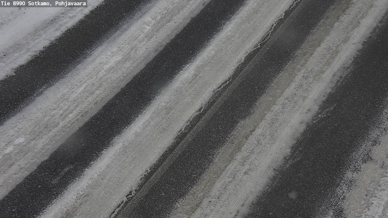 Weather Camera Image Road 8990 Sotkamo, Pohjavaara, Sotkamo, Kainuu