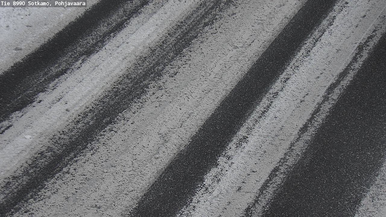 Weather Camera Image Road 8990 Sotkamo, Pohjavaara, Sotkamo, Kainuu