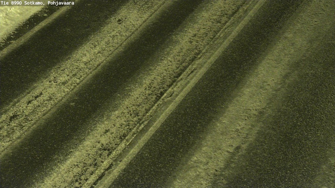 Weather Camera Image Road 8990 Sotkamo, Pohjavaara, Sotkamo, Kainuu