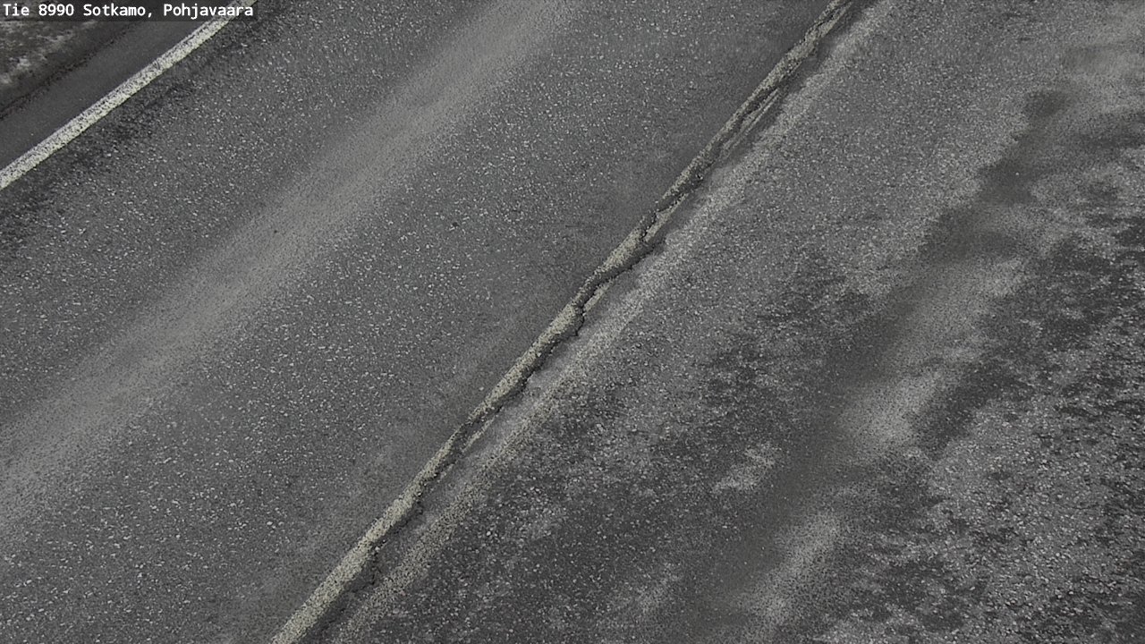 Weather Camera Image Road 8990 Sotkamo, Pohjavaara, Sotkamo, Kainuu