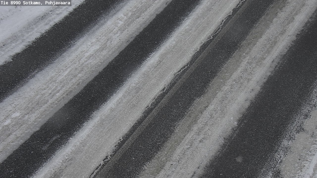 Weather Camera Image Road 8990 Sotkamo, Pohjavaara, Sotkamo, Kainuu