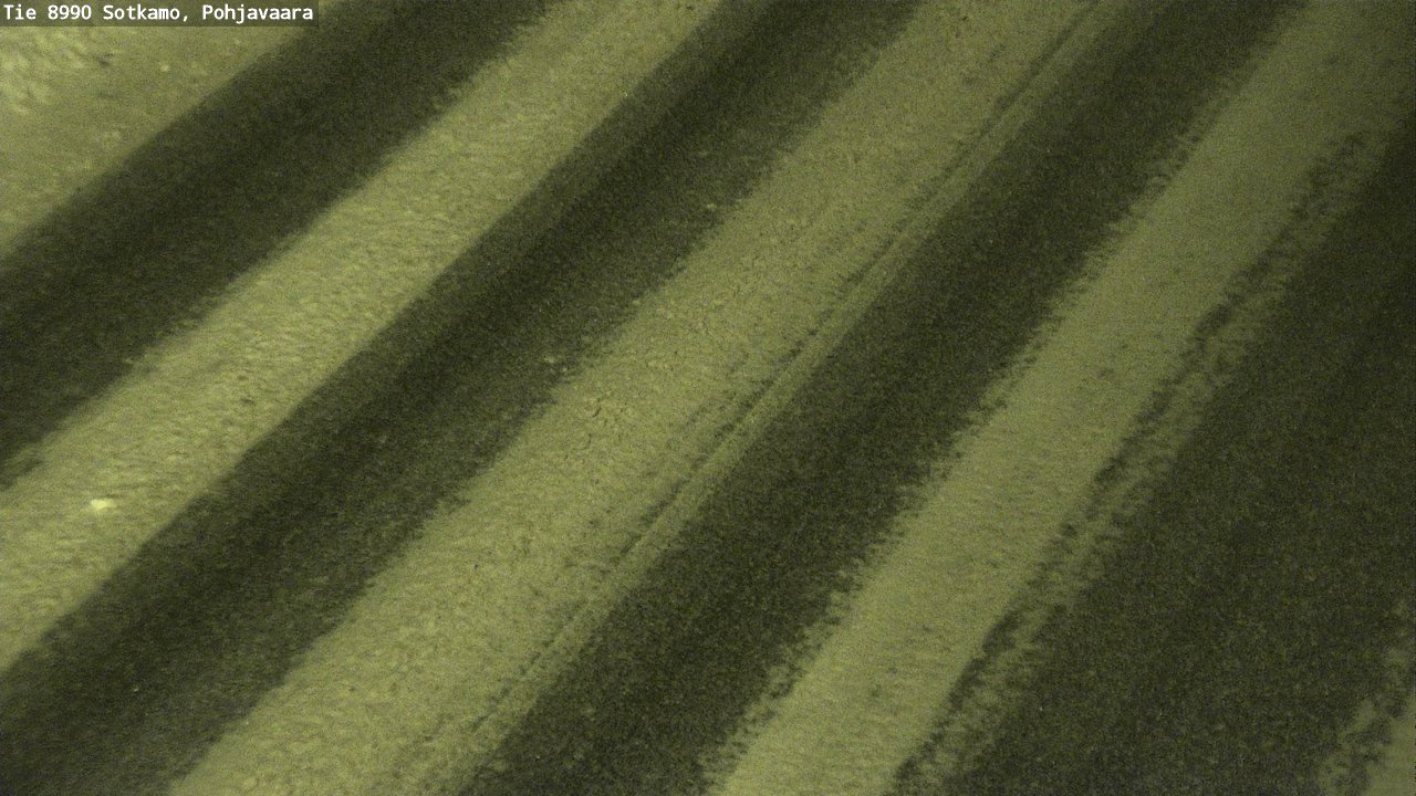 Weather Camera Image Road 8990 Sotkamo, Pohjavaara, Sotkamo, Kainuu