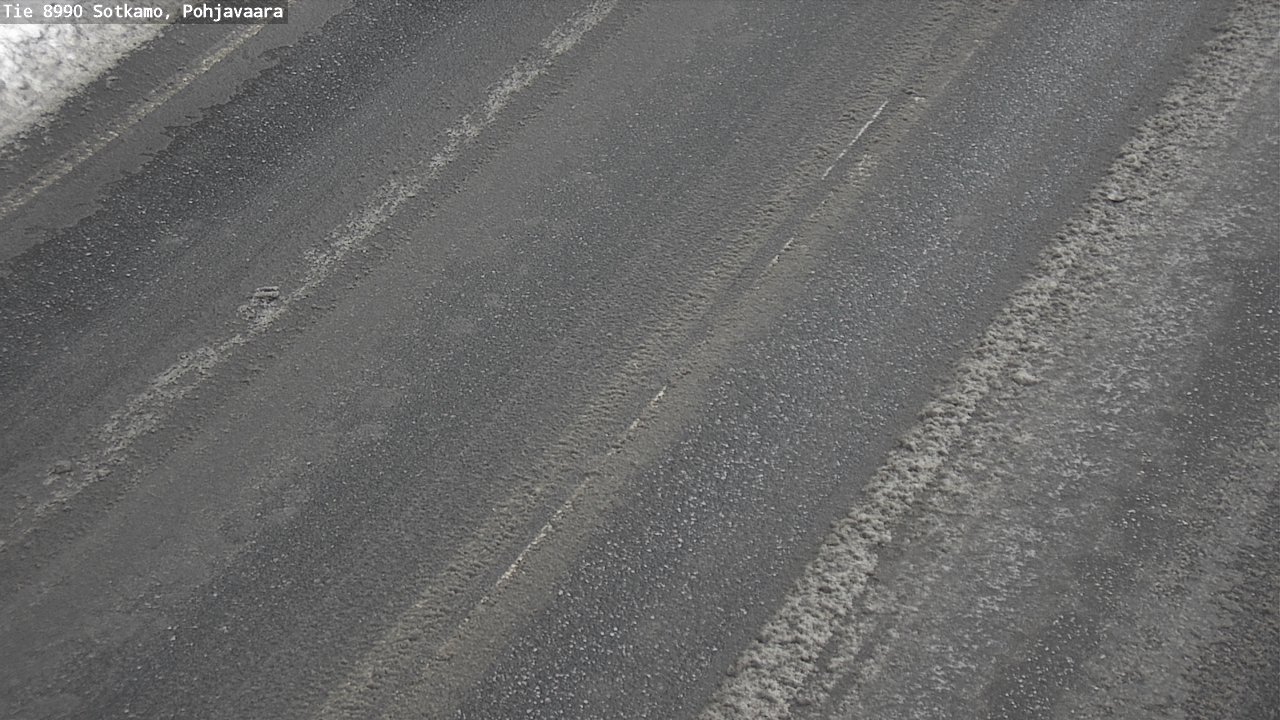 Weather Camera Image Väg 8990 Sotkamo, Pohjavaara, Sotkamo, Kainuu