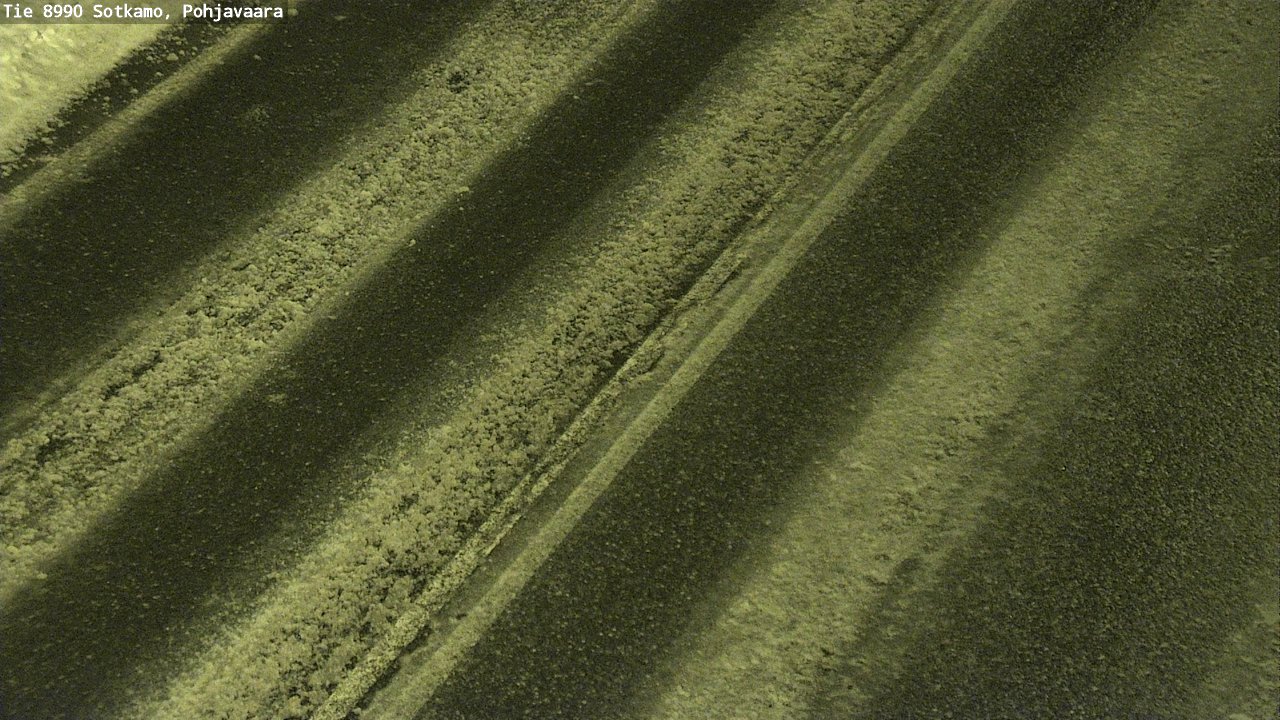 Weather Camera Image Road 8990 Sotkamo, Pohjavaara, Sotkamo, Kainuu