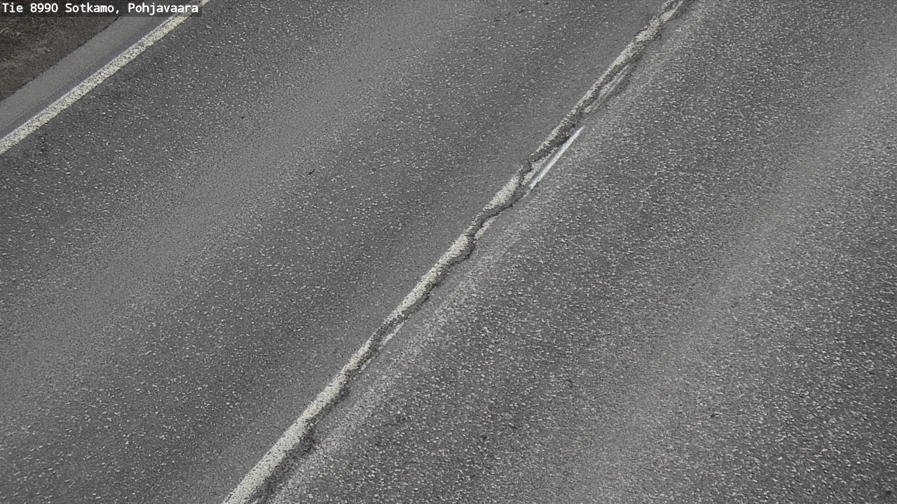 Weather Camera Image Väg 8990 Sotkamo, Pohjavaara, Sotkamo, Kainuu