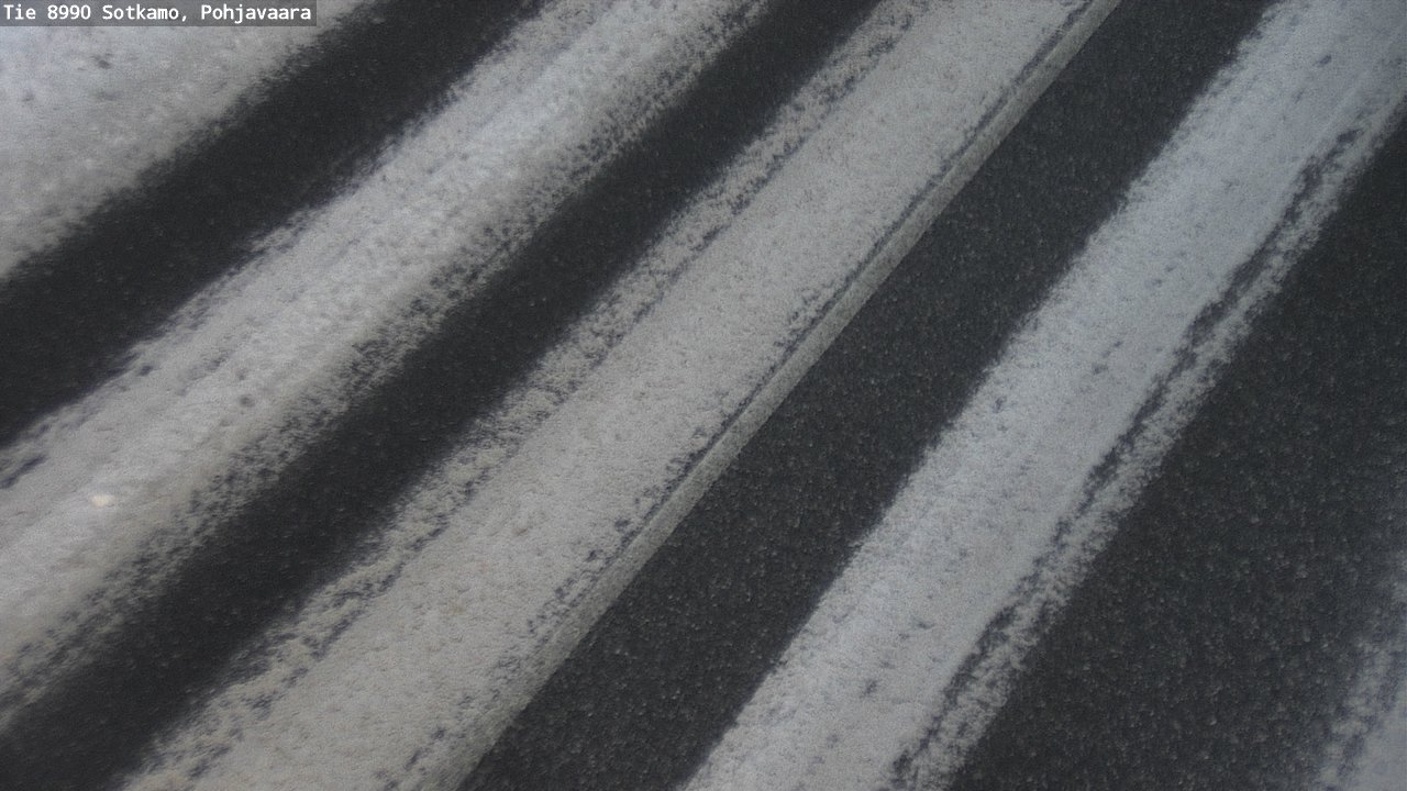 Weather Camera Image Road 8990 Sotkamo, Pohjavaara, Sotkamo, Kainuu