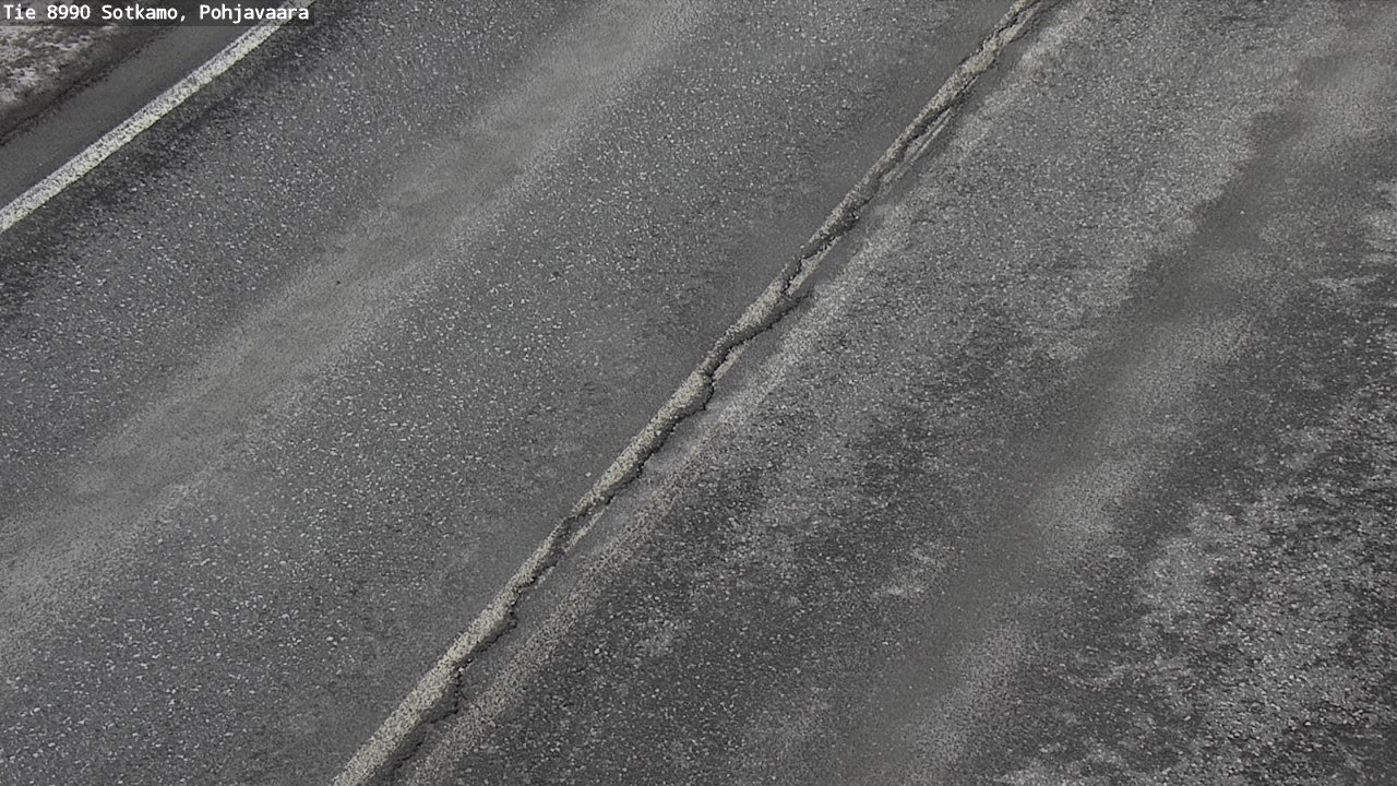 Weather Camera Image Road 8990 Sotkamo, Pohjavaara, Sotkamo, Kainuu