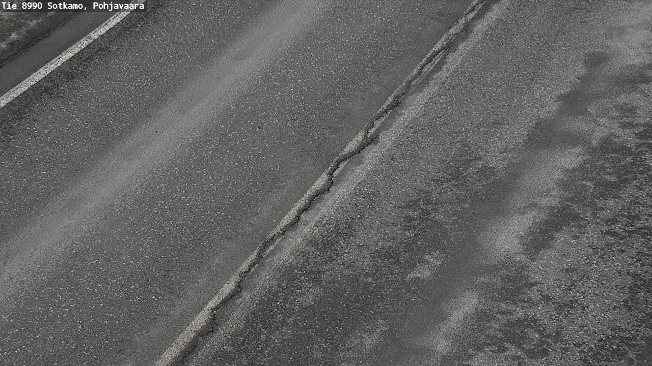 Weather Camera Image Väg 8990 Sotkamo, Pohjavaara, Sotkamo, Kainuu