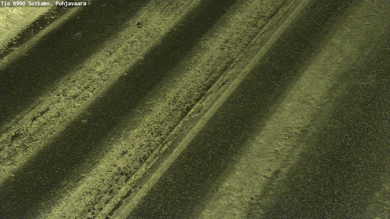 Weather Camera Image Road 8990 Sotkamo, Pohjavaara, Sotkamo, Kainuu