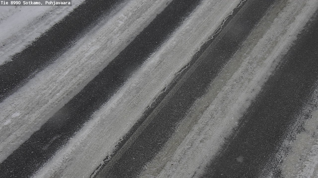 Weather Camera Image Road 8990 Sotkamo, Pohjavaara, Sotkamo, Kainuu