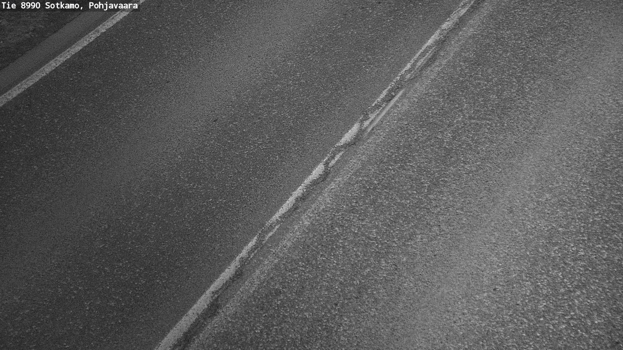 Weather Camera Image Road 8990 Sotkamo, Pohjavaara, Sotkamo, Kainuu