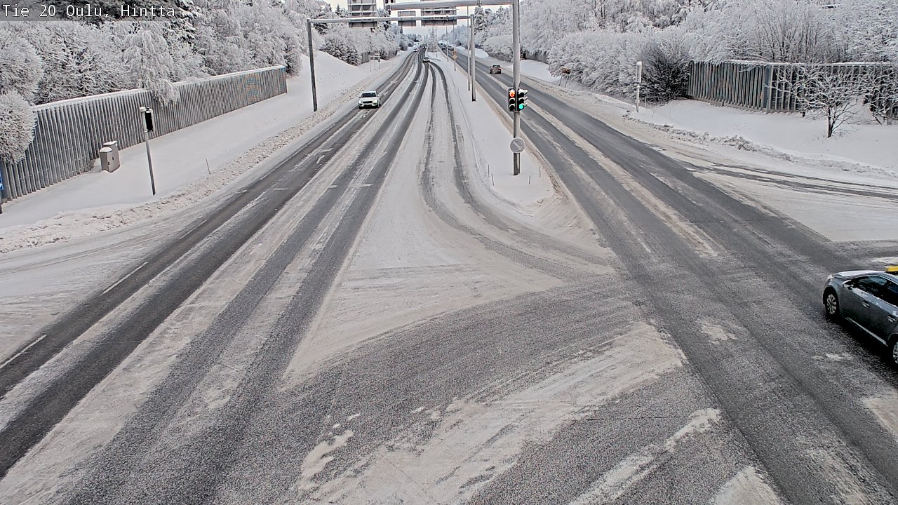 Weather Camera Image Road 20 Oulu, Hintta, Oulu, Pohjois-Pohjanmaa