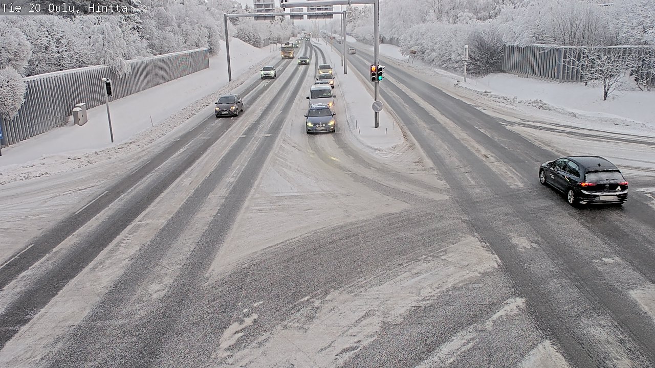 Weather Camera Image Road 20 Oulu, Hintta, Oulu, Pohjois-Pohjanmaa