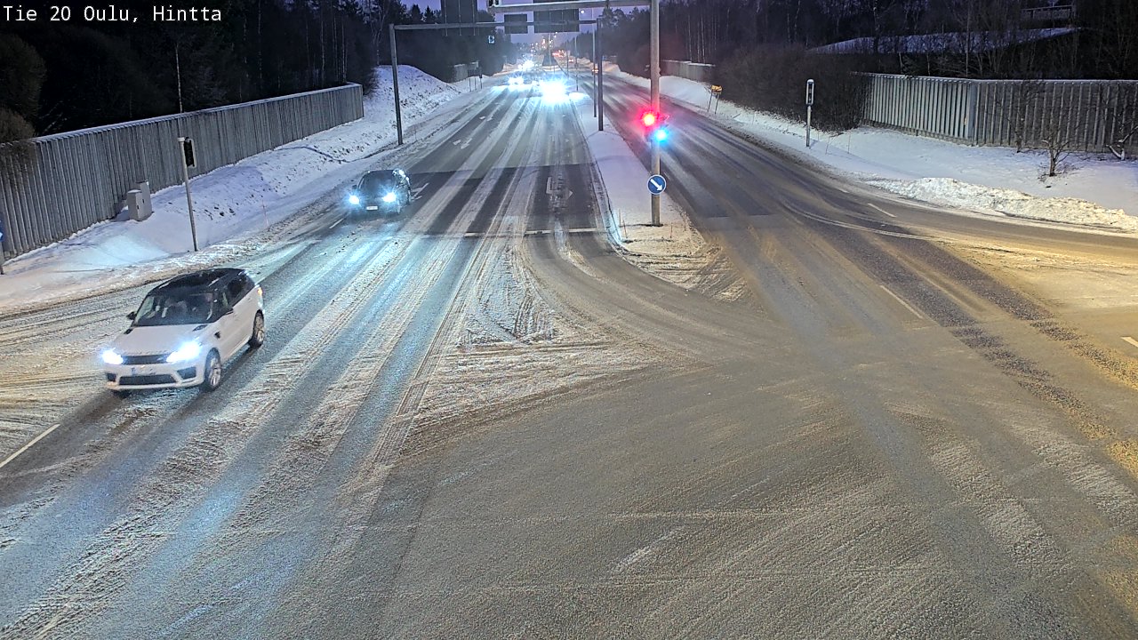 Weather Camera Image Road 20 Oulu, Hintta, Oulu, Pohjois-Pohjanmaa