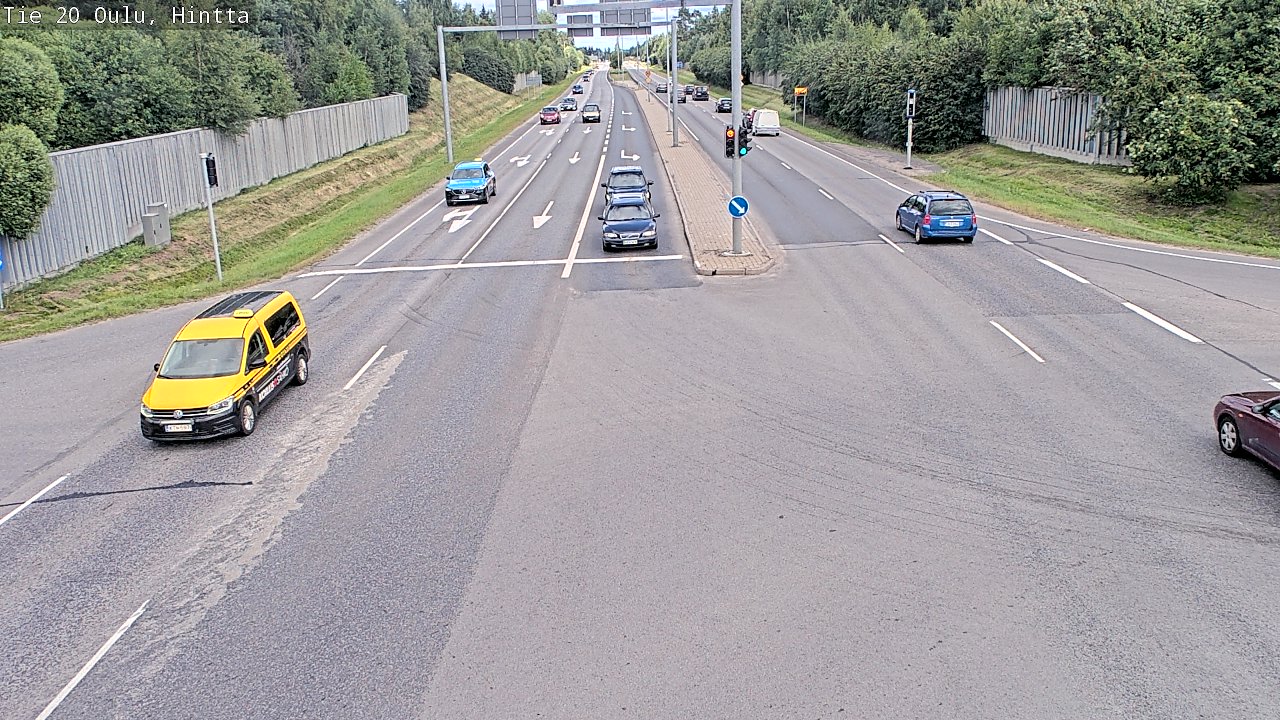 Kelikamerat Kuva Tie 20 Oulu, Hintta, Oulu, Pohjois-Pohjanmaa