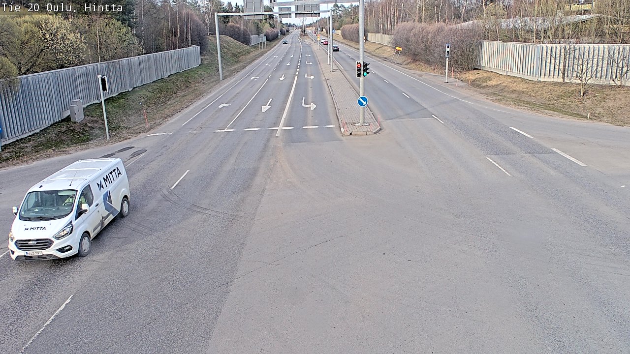 Kelikamerat Kuva Tie 20 Oulu, Hintta, Oulu, Pohjois-Pohjanmaa