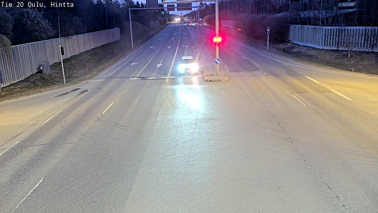 Kelikamerat Kuva Tie 20 Oulu, Hintta, Oulu, Pohjois-Pohjanmaa