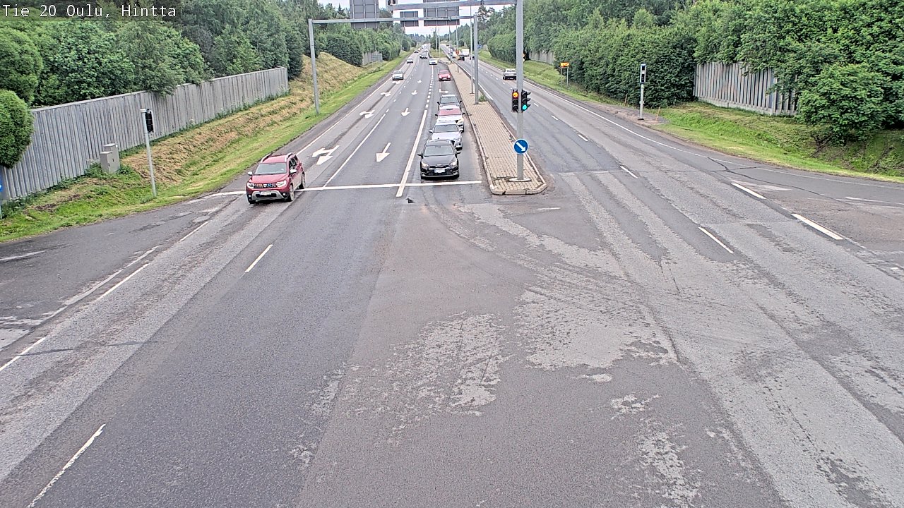 Kelikamerat Kuva Tie 20 Oulu, Hintta, Oulu, Pohjois-Pohjanmaa