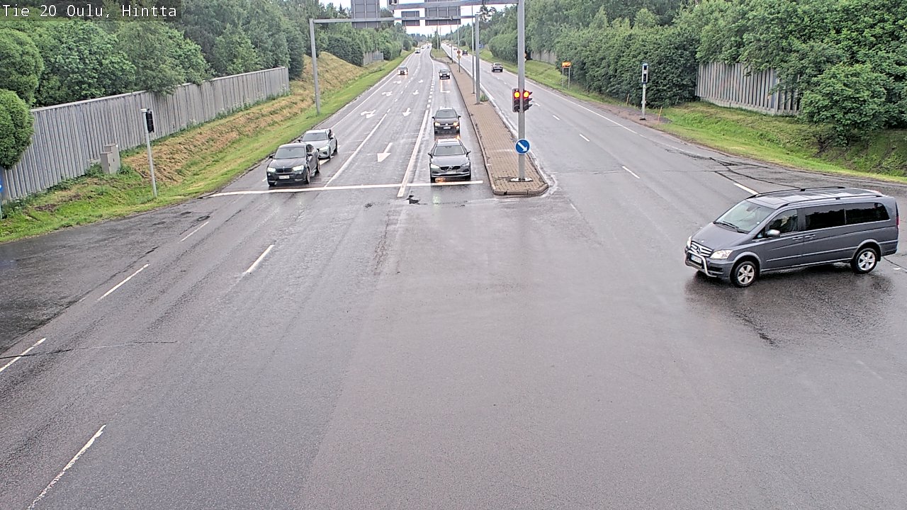Weather Camera Image Road 20 Oulu, Hintta, Oulu, Pohjois-Pohjanmaa