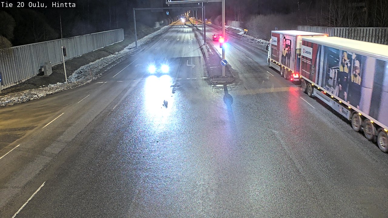 Kelikamerat Kuva Tie 20 Oulu, Hintta, Oulu, Pohjois-Pohjanmaa