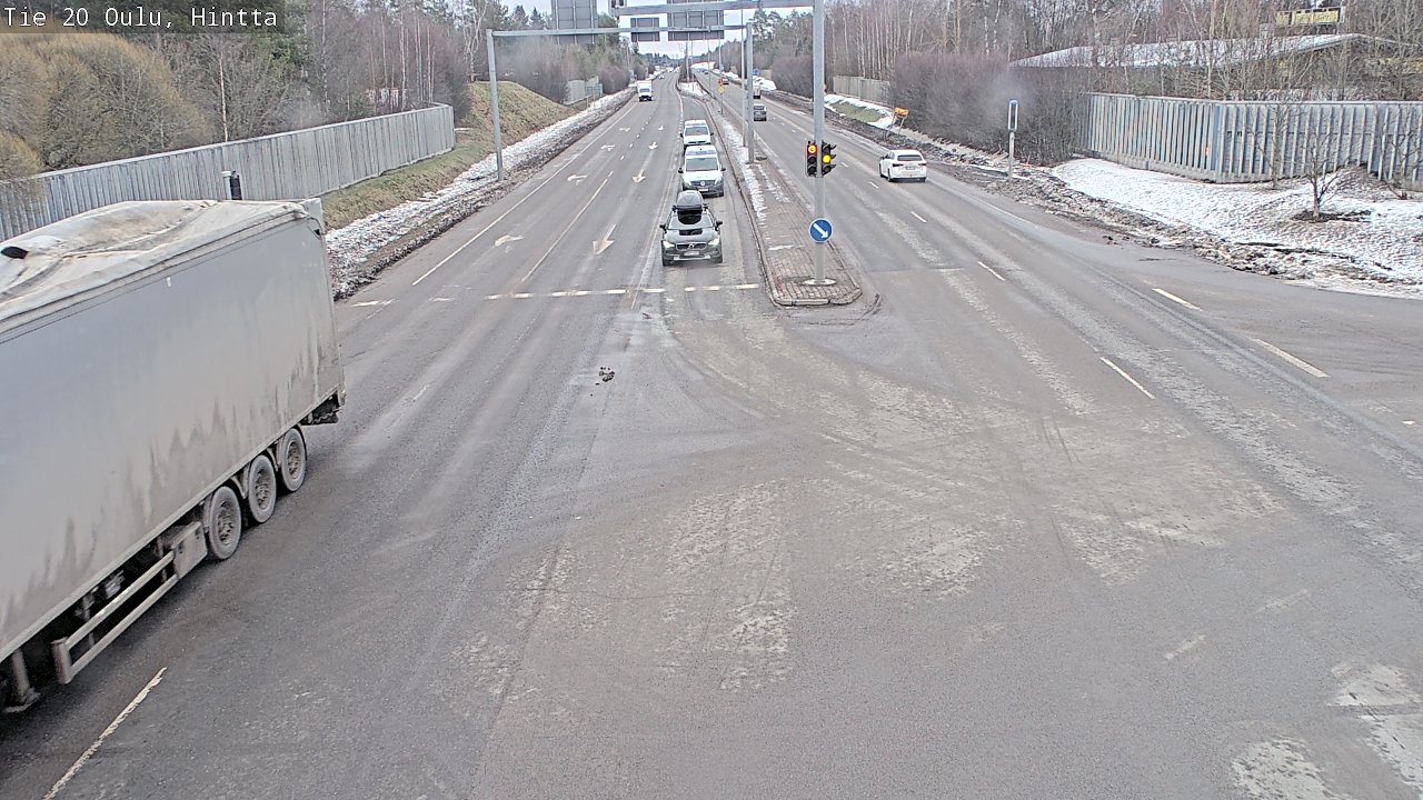 Weather Camera Image Road 20 Oulu, Hintta, Oulu, Pohjois-Pohjanmaa
