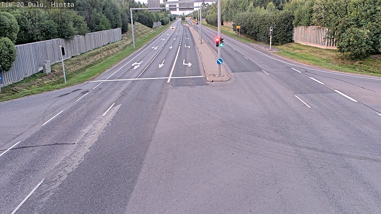 Kelikamerat Kuva Tie 20 Oulu, Hintta, Oulu, Pohjois-Pohjanmaa