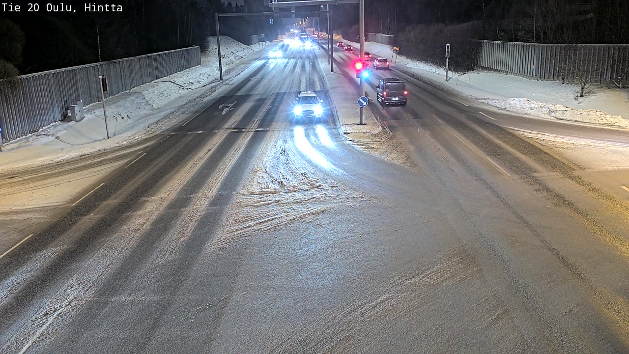 Weather Camera Image Road 20 Oulu, Hintta, Oulu, Pohjois-Pohjanmaa