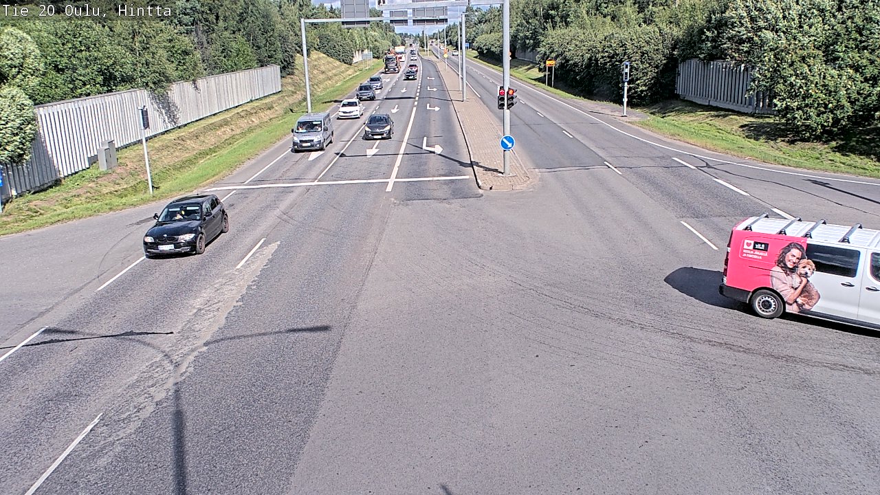 Kelikamerat Kuva Tie 20 Oulu, Hintta, Oulu, Pohjois-Pohjanmaa