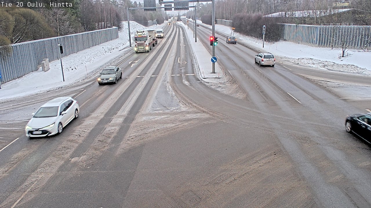Weather Camera Image Road 20 Oulu, Hintta, Oulu, Pohjois-Pohjanmaa
