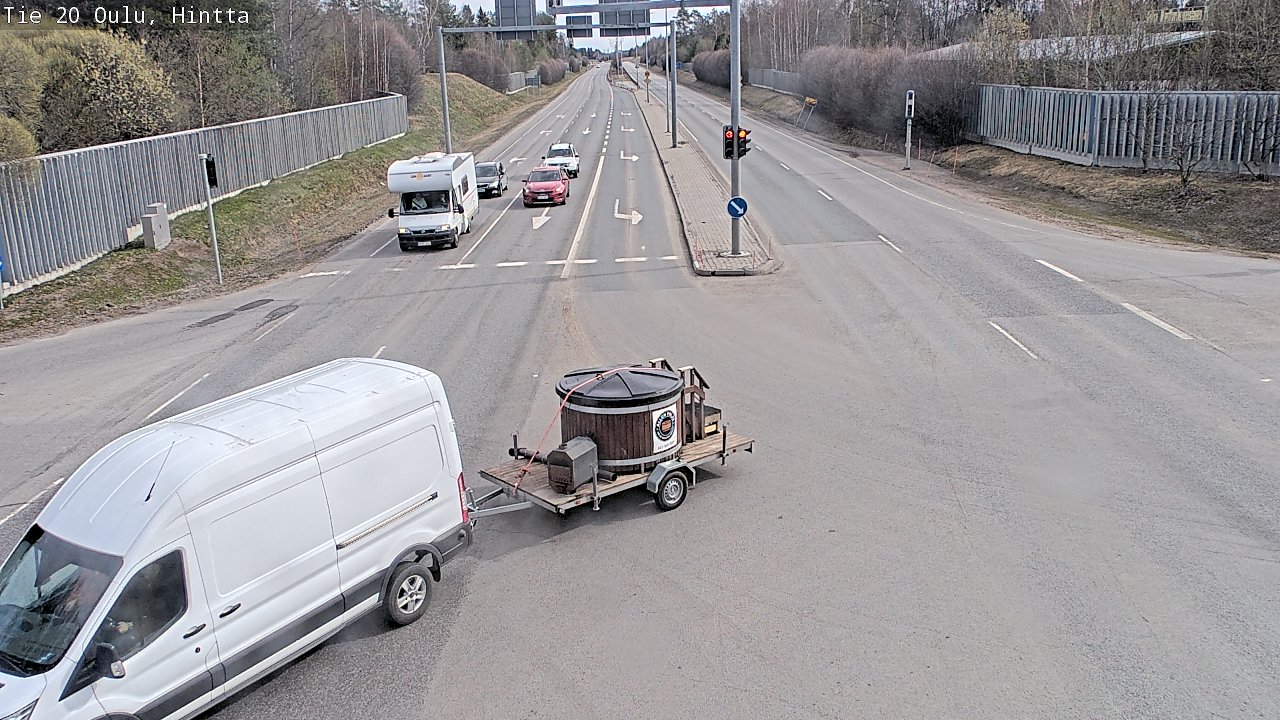 Kelikamerat Kuva Tie 20 Oulu, Hintta, Oulu, Pohjois-Pohjanmaa