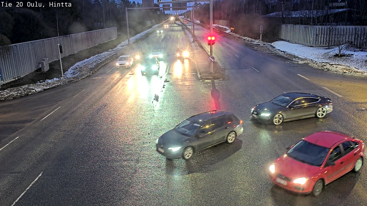 Kelikamerat Kuva Tie 20 Oulu, Hintta, Oulu, Pohjois-Pohjanmaa