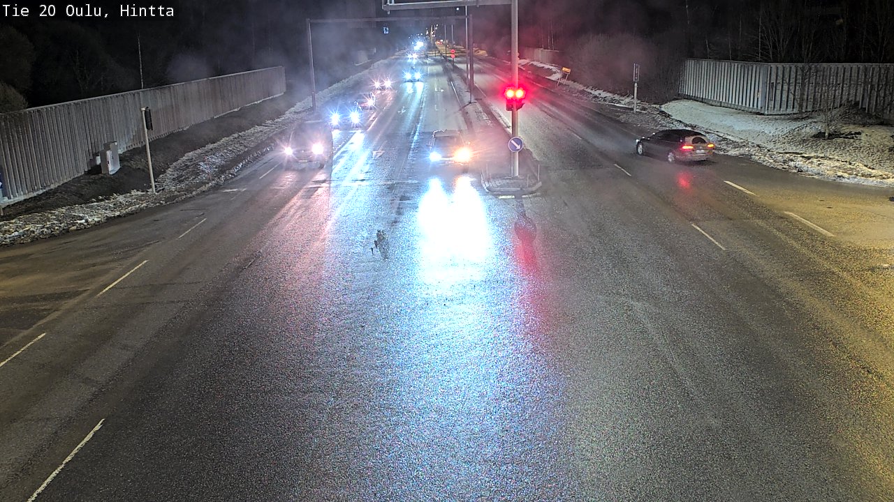 Kelikamerat Kuva Tie 20 Oulu, Hintta, Oulu, Pohjois-Pohjanmaa