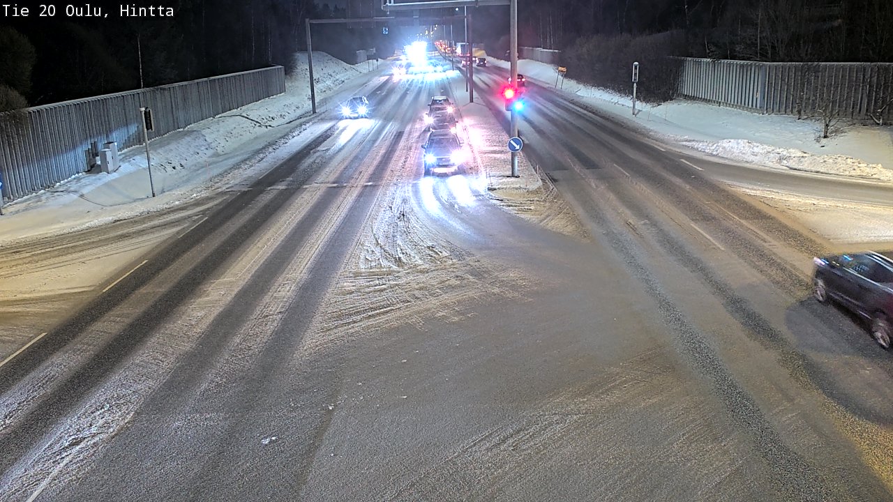 Weather Camera Image Road 20 Oulu, Hintta, Oulu, Pohjois-Pohjanmaa