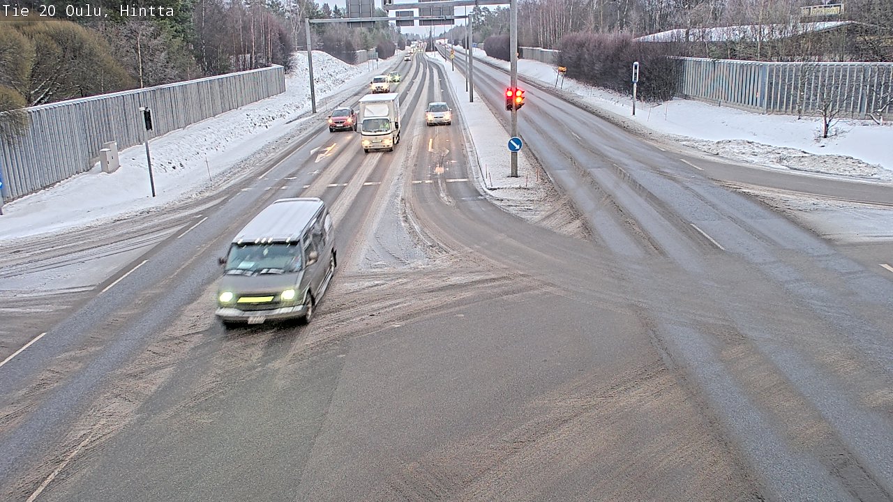 Weather Camera Image Road 20 Oulu, Hintta, Oulu, Pohjois-Pohjanmaa