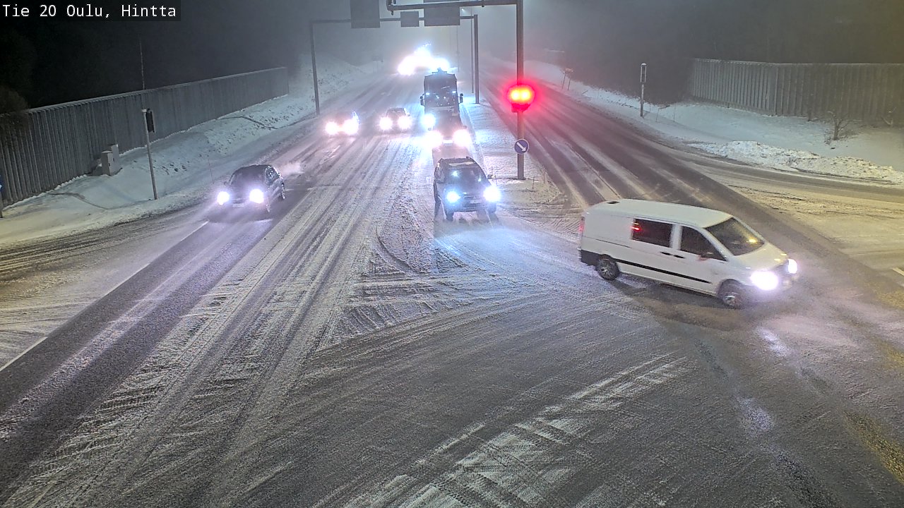 Weather Camera Image Road 20 Oulu, Hintta, Oulu, Pohjois-Pohjanmaa