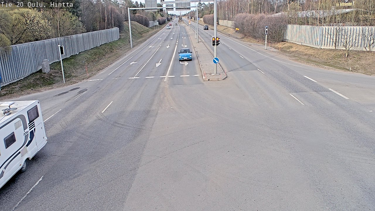 Kelikamerat Kuva Tie 20 Oulu, Hintta, Oulu, Pohjois-Pohjanmaa