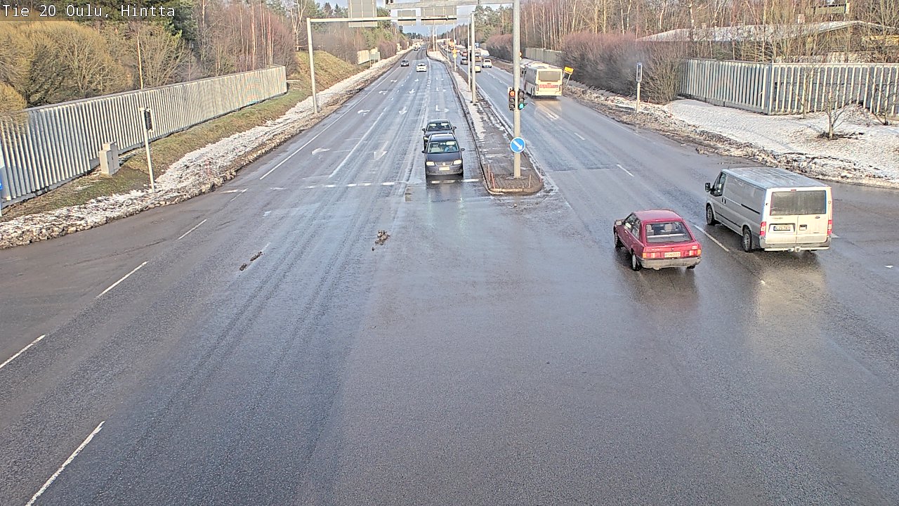 Kelikamerat Kuva Tie 20 Oulu, Hintta, Oulu, Pohjois-Pohjanmaa