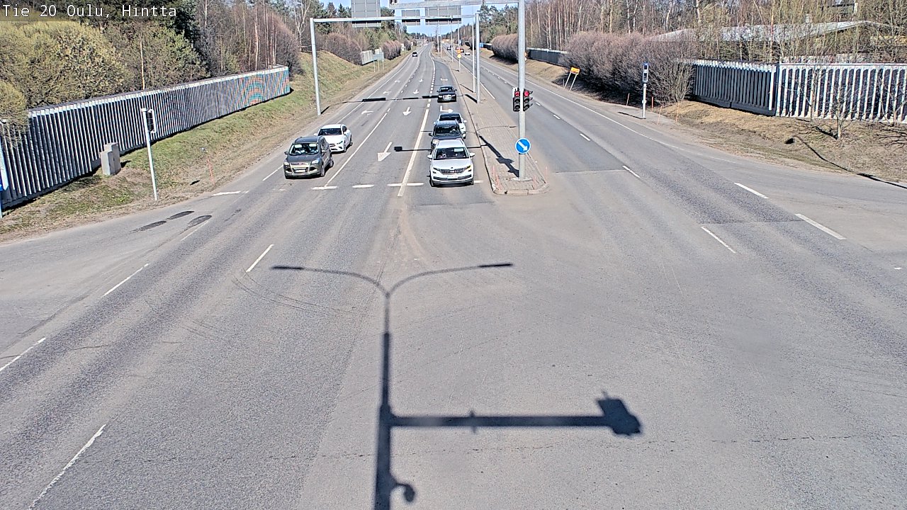 Kelikamerat Kuva Tie 20 Oulu, Hintta, Oulu, Pohjois-Pohjanmaa