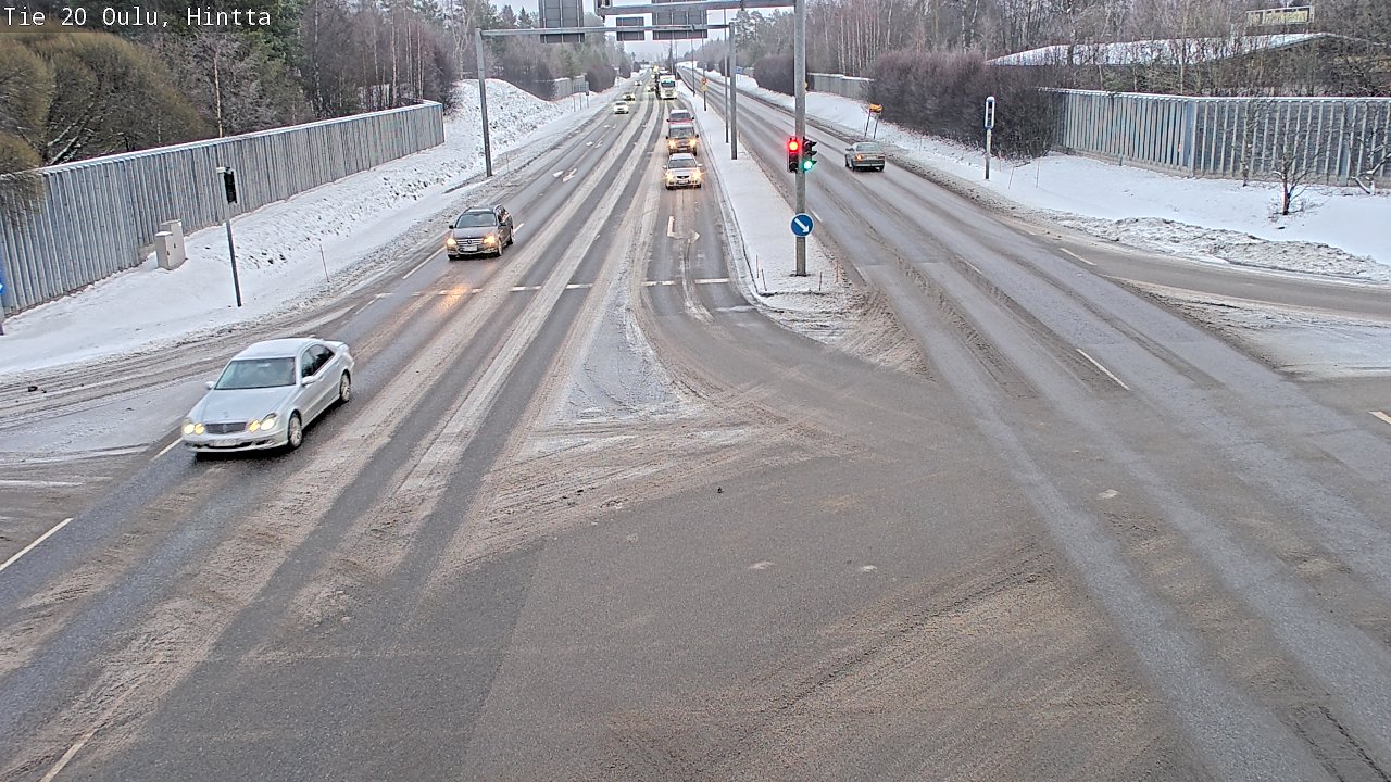 Weather Camera Image Road 20 Oulu, Hintta, Oulu, Pohjois-Pohjanmaa