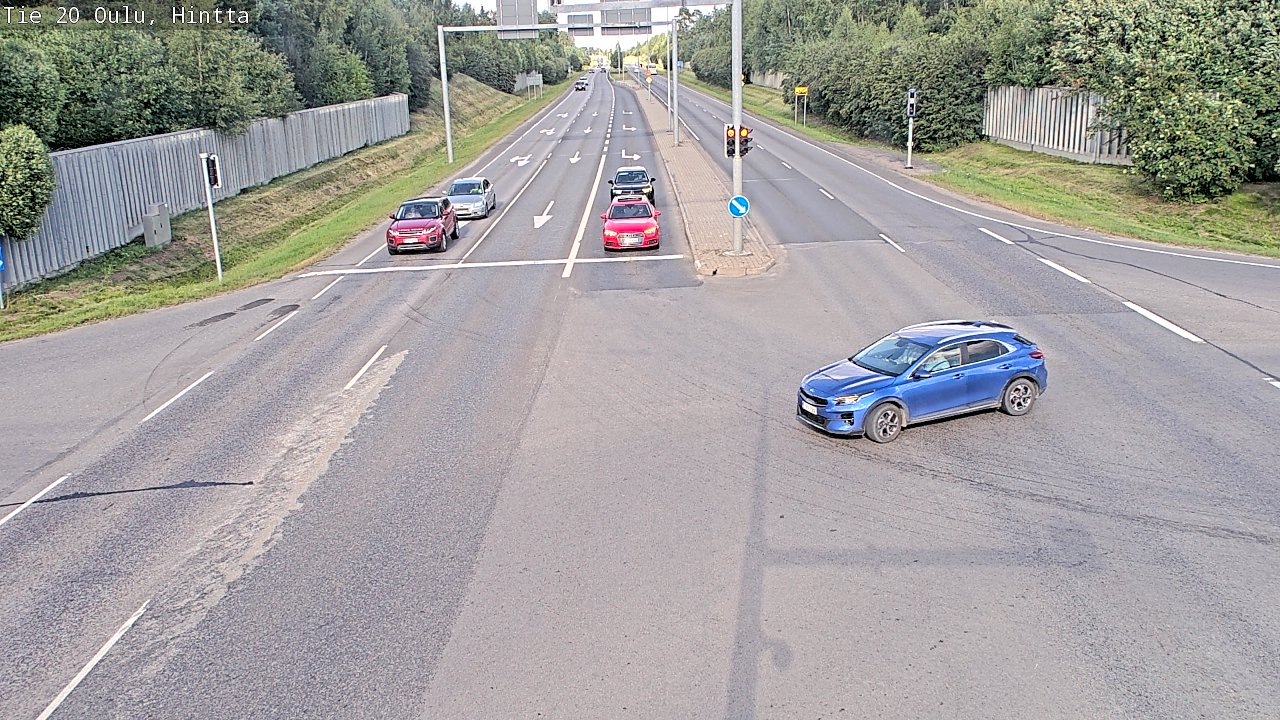 Kelikamerat Kuva Tie 20 Oulu, Hintta, Oulu, Pohjois-Pohjanmaa