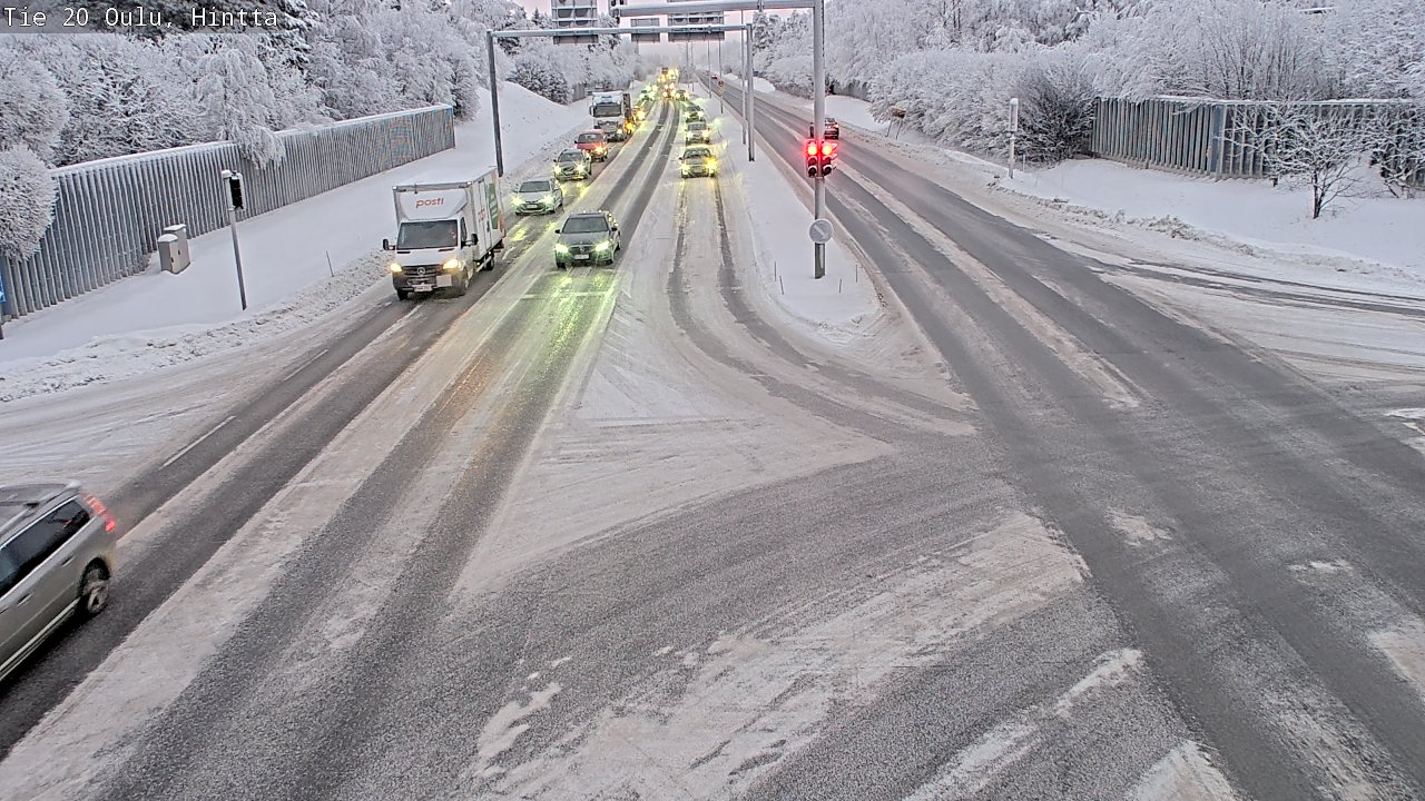 Weather Camera Image Road 20 Oulu, Hintta, Oulu, Pohjois-Pohjanmaa