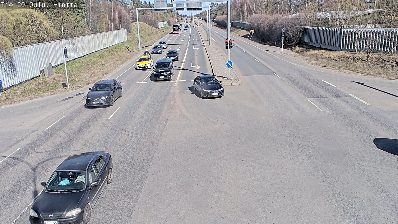Kelikamerat Kuva Tie 20 Oulu, Hintta, Oulu, Pohjois-Pohjanmaa