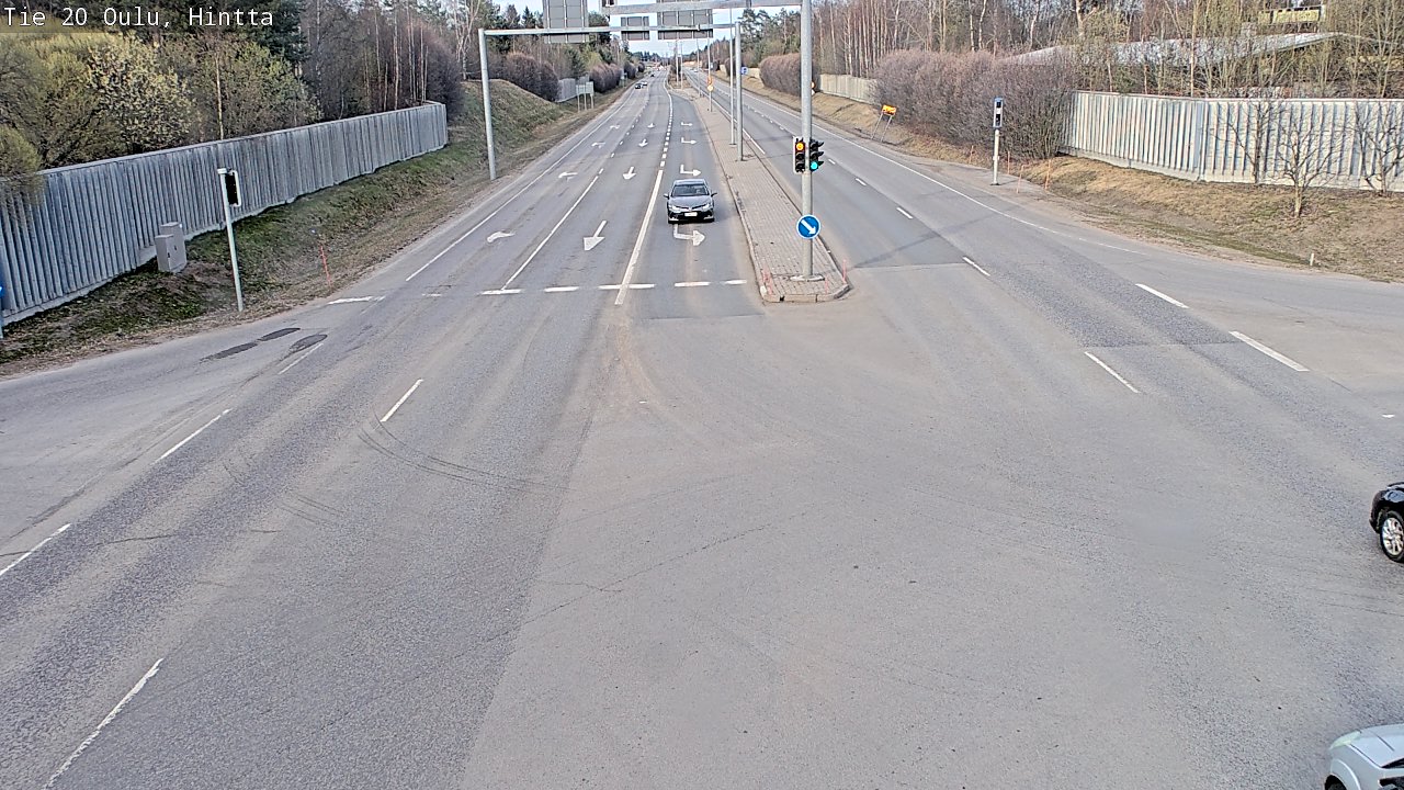Kelikamerat Kuva Tie 20 Oulu, Hintta, Oulu, Pohjois-Pohjanmaa