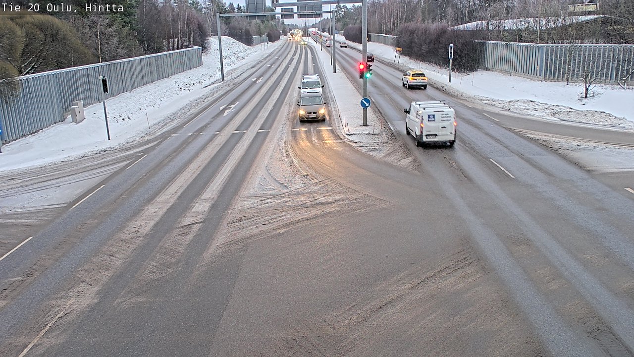 Weather Camera Image Road 20 Oulu, Hintta, Oulu, Pohjois-Pohjanmaa